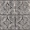 InHome Camden Antique Silver Faux Tin Peel & Stick Backsplash Tiles